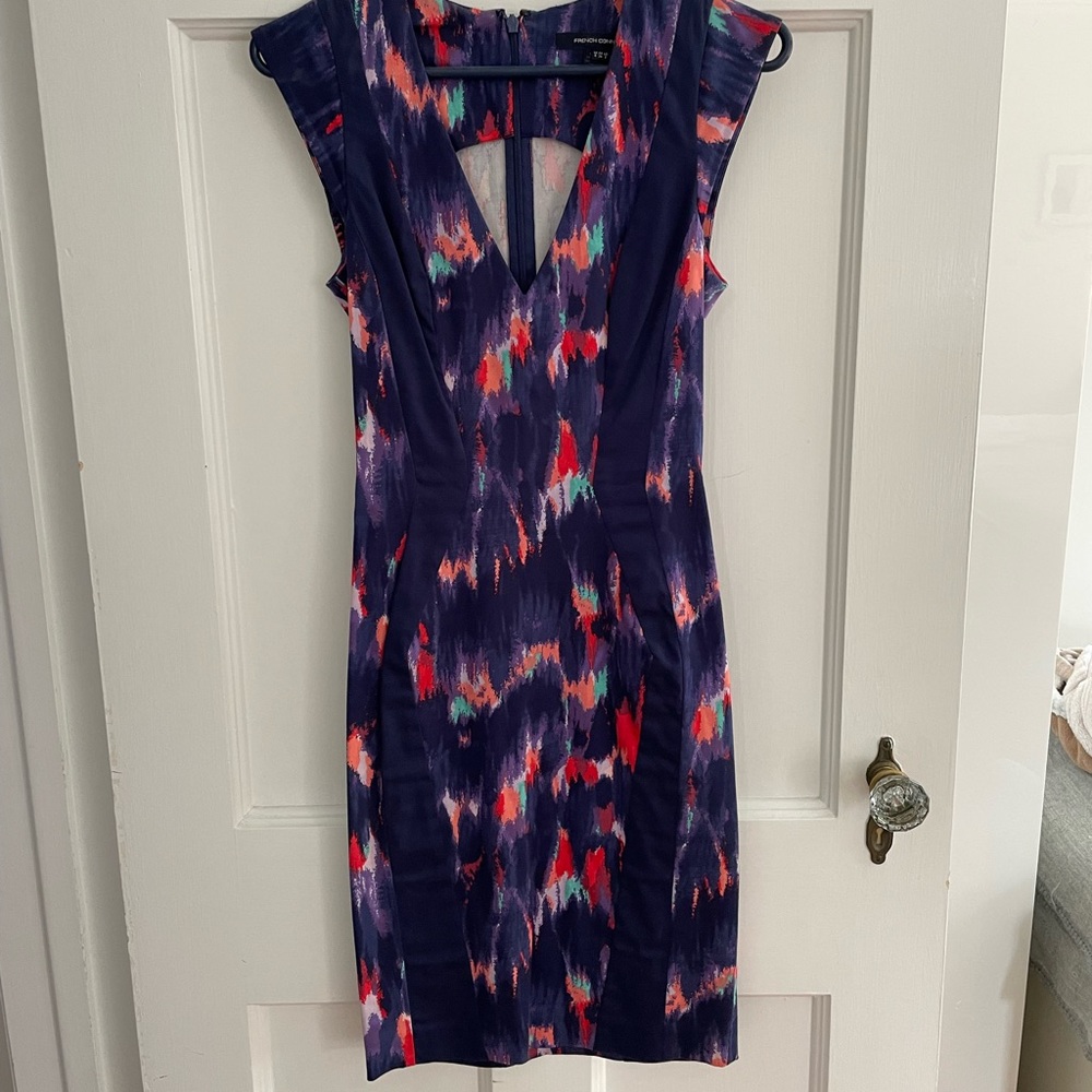 Tie dye body con dress